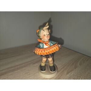 Vintage‎ Hummel Figurine "Accordion Boy" TMK 3 #185 5" Goebel Figure Germany